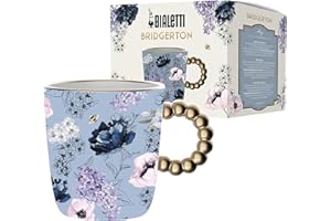 Bialetti Mug Bridgerton, Porcellana, No Lavastoviglie, No Microonde, 330ml