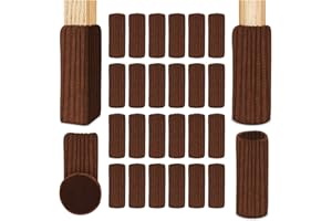 OSDUE Krzesło Skarpetki 24 Sztuki Nóżki Krzesła Pokrowiec Elastyczne Dzianina Skarpetki Meblowe Gruba Podeszwa Filc Antypoślizgowy Meble Mata Stół Podłoga Ochrona Zapobieganie Zarysowaniom i Hałas