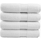 BJOOGE Lot de serviettes de qualité hôtelière, anti-décoloration, zéro twist, 100 % coton, 550 g/m², très doux, certifié Oeko