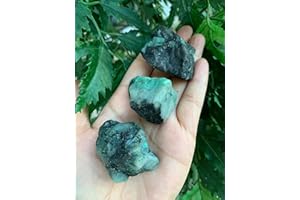 GAF TREASURES 0,5 kg roher Smaragd – natürlicher Smaragdstein, natürlicher rauer Smaragd, Smaragdsteine, Smaragdsteine (Smaragd)