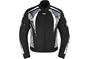 BÜCHII Buchii Textile Motorcycle Jacket for mens & Motorbike Jacket Men Armoured CE Approved All-weather Waterproof Jacket Mens Adventure & Touring Racing jacket Racer jacket