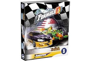 Asmodee Zygomatic | Formula D - Extension Docks/Singapour | Jeu de société | À partir de 8 Ans | 2 à 10 Joueurs | 60 Minutes