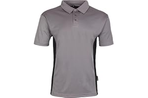 TuffStuff - Elite Polo Shirt - Polo Shirt - Lightweight - Breathable - Quick-Drying - Moisture Wicking - Work Shirts for Men - 170gsm Polo Top - Mens Polo Shirts