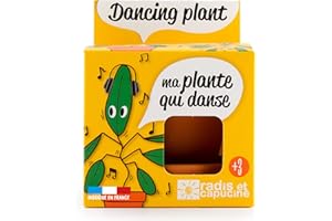 Radis et Capucine - Kit de plantation 8 cm pour enfants - Plante qui Danse - Graines extraordinaires à Faire Pousser