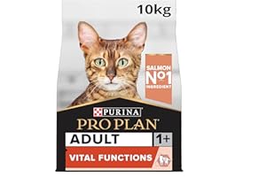 PRO PLAN - Riche en Saumon - 10 KG - Croquettes pour chat adulte