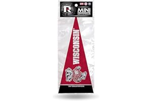 Rico Industries NCAA - Set di Mini bandierine in Feltro, 10,2 x 22,9 cm
