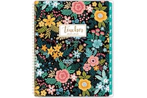 ARTFAN Teacher Planner 2025-26 - Teacher Planner 2025-26 A4 from Aug. 2025 to Jul. 2026, Week to View Diary with Back Pocket for Teacher Gift, 21×28 cm