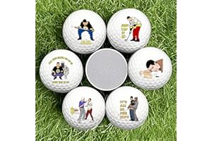 Artsotroly Funny Golf Balls for Birthday, Novelty Golfer Gift for Dad Coworkers Golfers Golf Lovers