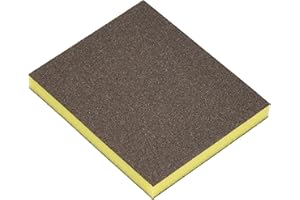 Bosch Accessories 2609256350 Abrasifs sur non tissé et sur mousse Eponge abrasive pour Arrondis 68 x 120 x 13 grain fin