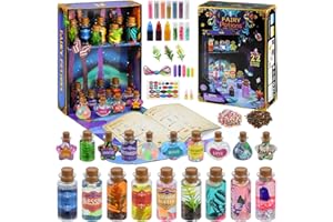 Aischens Kreatywny prezent dla dzieci, 22 magiczne buteleczki z eliksirem, magiczna eliksir, zestaw do majsterkowania dla dzieci w wieku 6-12 lat, zabawka rzemieślnicza, prezent dla chłopców i