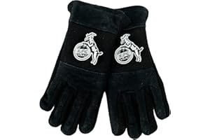 Bock op Kölle 1. FC Köln Winter Handschuhe schwarz Unisex mit Logo Stick
