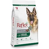 Reflex Kuzu Etli &amp; Pirin&ccedil;li &amp; Sebzeli Yetişkin K&ouml;pek Maması 3 kg