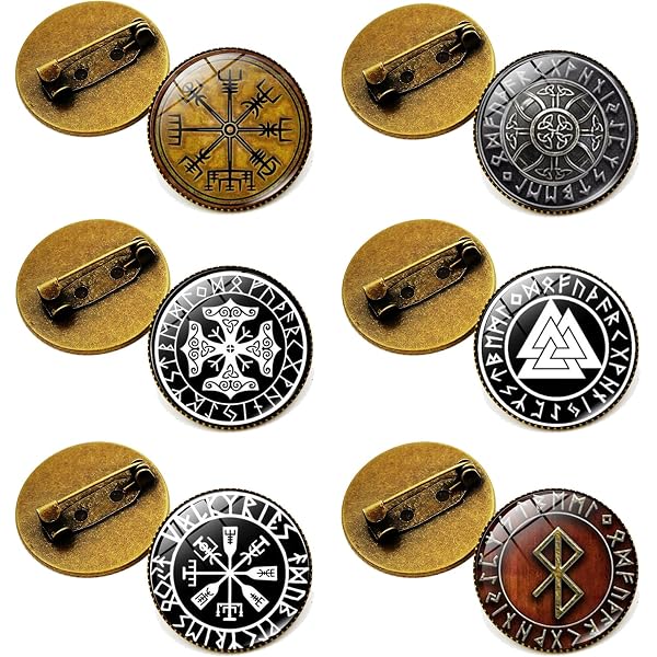 Patch Nation Brosche – Keltischer Wolf Aus Metall – Perfekt Für Jacken, Cosplay & Mehr