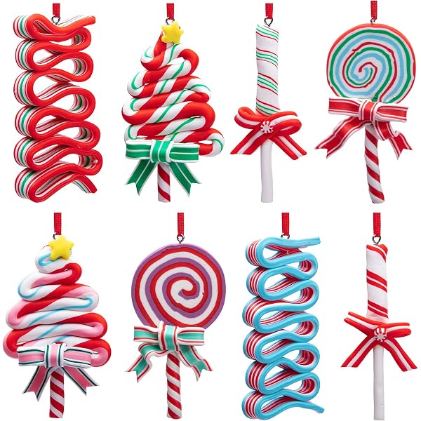 Buy Christmas Tree Ornaments Set Candy Christmas Ornaments 