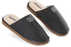 DUNLOP Zapatillas Hombre, Pantuflas Hombre Talla 41-46, Zapatillas de casa Hombre