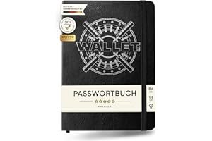 ‎NORTHERN NOTES NORTHERN NOTES® - Premium Passwort Buch - Hochwertiges Notizbuch & Logbuch für Deine Zugangsdaten. Individuelle Organisation und offline Sicherung