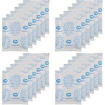 OfficeGear, gel di silice 5 grammi (50 pz) assorbimento dell'umidità