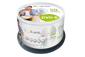 XLYNE DVD-R Rohlinge (4,7 GB, 16x Speed, 50er Spindel, optical media)