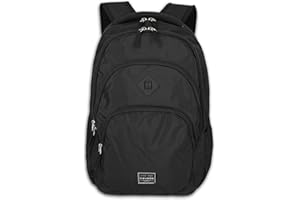 Travelite Handgepäck Rucksack, Laptop Rucksack 15,6 Zoll, BASICS, Daypack, Tagesrucksack mit vielen Fächern, 45 cm, 22 Liter
