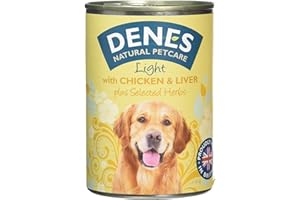Denes Complete Adult Light Wet Dog Food Chicken, 12 x 400 g