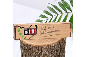 TUZELIYA Lieblingsmensch Duplo Geschenkbox - Du Bist Mein Lieblingsmensch - Geschenk für Freundin und Frauen - OHNE Duplo