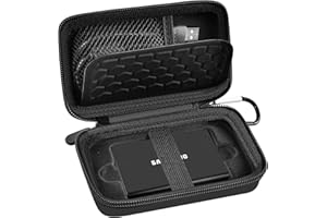 PAIYULE Case Compatible with Samsung T7/ T7 Touch Portable SSD 1TB 2TB 500GB USB 3.2 External Solid State Drive-Box Only (full black)