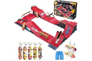 MOMSIV Kit d'accessoires 9 en 1 pour skateboard et rampe - Pour skateboard et rampe - Pour enfants