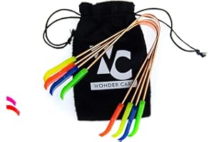 Wonder Care - Limpiador de lengua de cobre Ayurveda | Raspador de lengua de color para aliviar el mal aliento, barredora de lengua ayurvédica (paquete de 4)