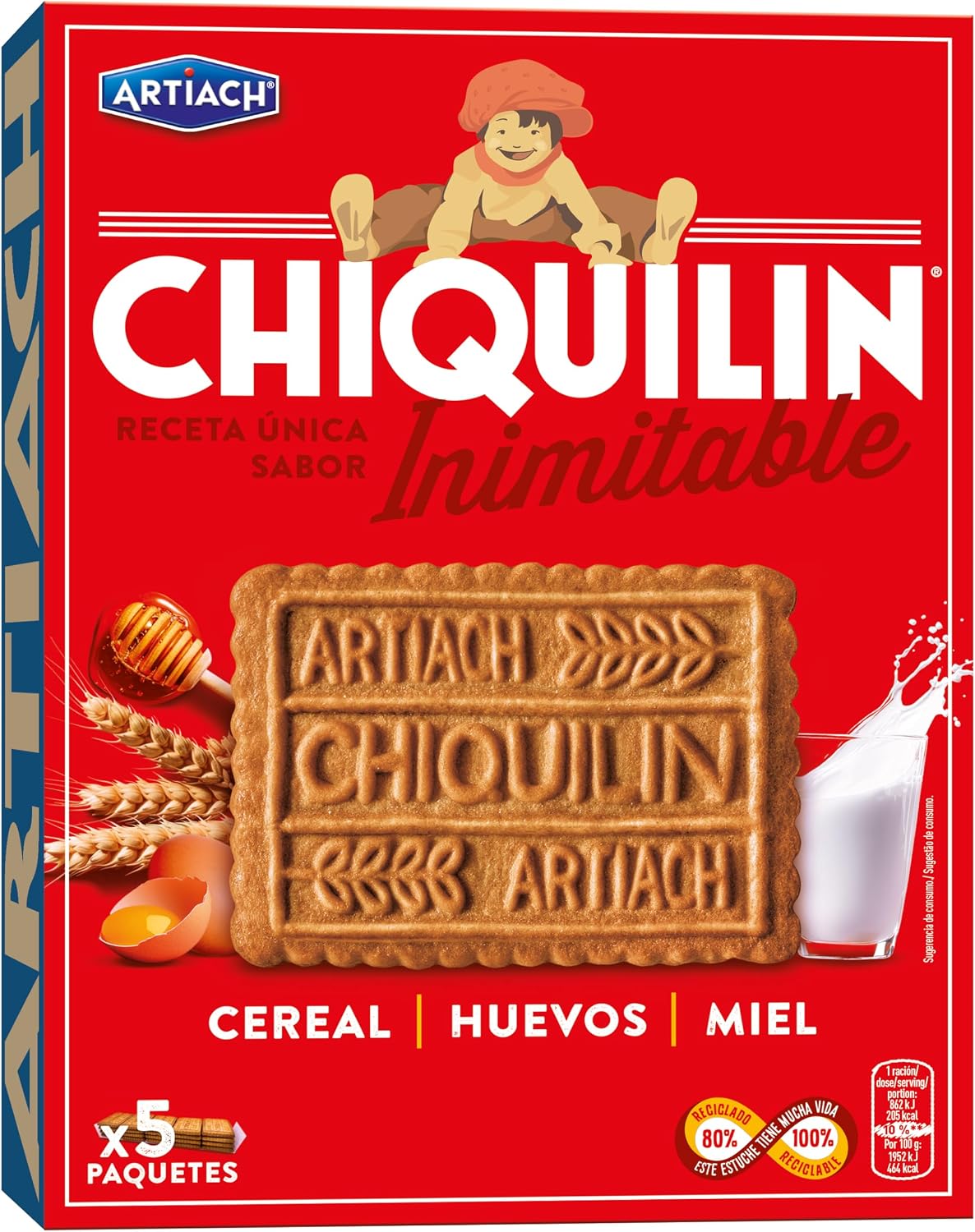 Artiach Chiquilin Galletas, 875g