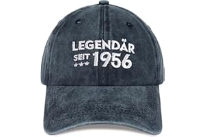 Jeasona Geburtstagsgeschenke Baseballkappe für Männer Legendär Cap Einheitsgröße