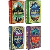 Harry Potter MinaLima + Interactive Illustrated Editions Set (4 Books)