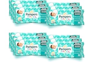 Pampers Baby Fresh Salviettine, Formula Idratante e Delicata che Ripristina il PH della Pelle,12 Confezioni da 50 Pezzi, 600 Salviettine