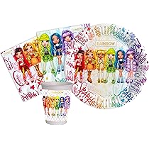 Kit Decorazioni Compleanno Girl Group: Striscione, Topper Torta, Piatti E Tovaglia