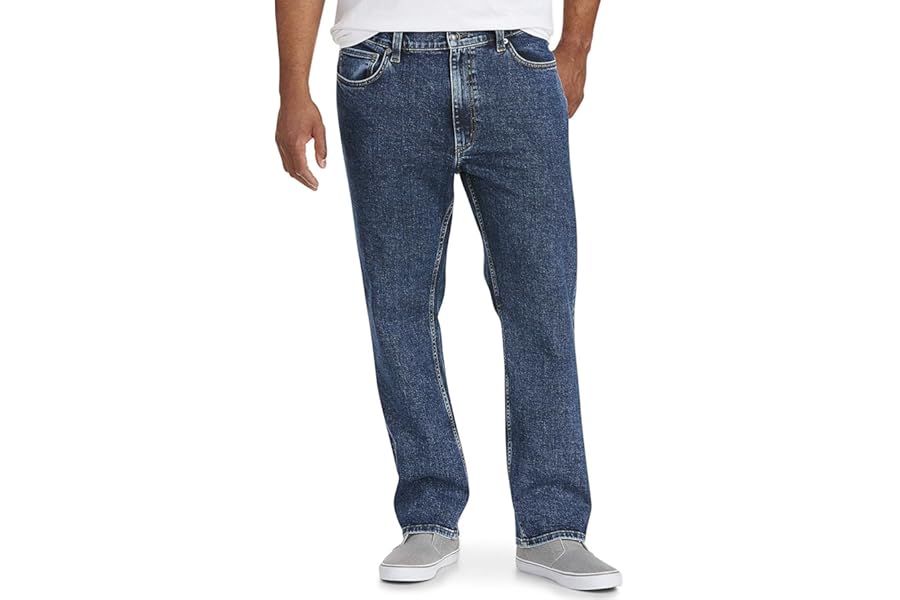 Amazon Essentials Men's Straight-Fit Stretch Jean - Discontinued Colours