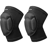 ONTYZZ Knee Protection Anti-Collision Thickening Knee Pads Breathable High Elasticity Thick Sponge Knee Pad (1 Pair) for Voll