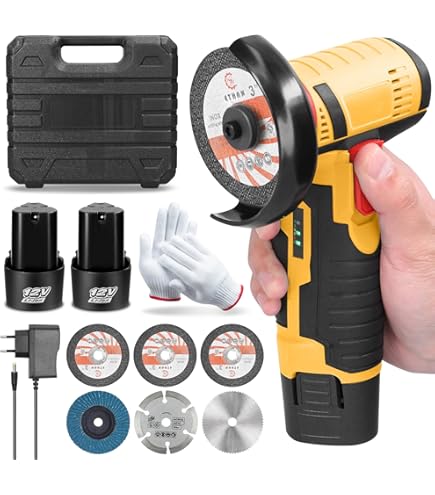 MeiKeLa 12V Akku-Winkels chl eifer Bürstenlose Maschine 300W mit 2000mAh Lithium