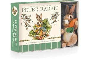The Peter Rabbit Plush Gift Set (The Revised Edition): Includes the Classic Edition Board Book + Plush Stuffed Animal Toy Rabbit Gift Set