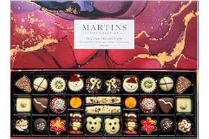 Martin’s Chocolatier Festive Selection | Christmas Collection | Luxury Handmade Chocolate Gift Box | 30 Belgian Chocolates in