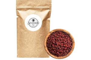 ‎SIVIFOOD SPIRIT - OF - ORIENT SIVIFOOD Berberitzen 1kg - getrocknete Berberitzen-Beeren in Premium Qualität - vegan und naturbelassen naturell Sauerdorn Zereshk Berberitze Berberis getrocknet Trockenobst dried barberries