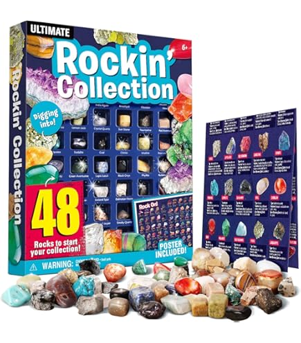 Lisciani I'M A GENIUSI Segreti della Mineralogia - Crea la tua collezione di gemme - Gioco educativo per bambini dai 7 anni - Strumenti per scavare e scoprire i Minerali - Made