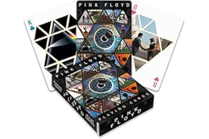AQUARIUS Art of Pink Floyd - Set di 52 carte da gioco standard + jolly