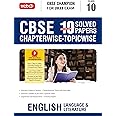 Mtg Cbse 10 Years (2024-2015) Chapterwise Topicwise Solved Papers Class 10 English Language & Literature Book - Cbse Champion For 2025 Exam Pyqs (Based On Latest Pattern) [Paperback] MTG Editorial Board