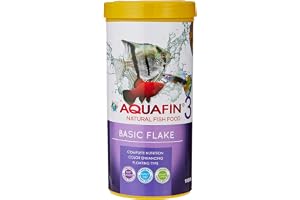 AQUAFIN 3 NATURAL FISH FOOD BASIC FLAKES 1000 ML