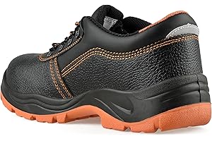 PALLSTAR Viper S3 Zapatos de Seguridad para Hombre S3, Resistentes al Agua, al Aceite y a Altas temperaturas, Antideslizantes, tecnología Reflect, Suela ergonómica