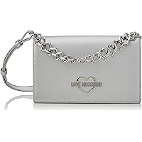 Love Moschino Jc4202pp1flk0, Borsa a Spalla Donna, 14x23x10