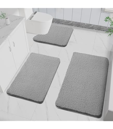 Tapis De Salle De Bain Nicole - Antidérapant, Séchage Rapide - 66 X 140 Cm - Lavable En Machine