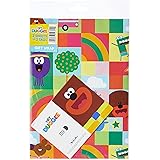 Hey Duggee HD006 Omslagspapper, 2 Ark och 2 Presentetiketter