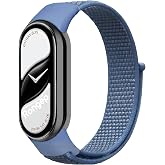 Rongep [Sport Loop] Xiaomi Mi Band 10/9/8 ile Uyumlu Kumaş Kordon Yumuşak ve Konforlu Smart Band10 Kordon Dayanıklı Cırt Cırt