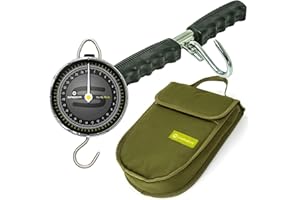SABER TACKLE NEW Saber Dial Weigh Scales + Saber Scales Pouch + Weigh Bar Carp Weighing Combo