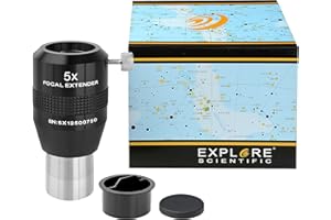 Explore Scientific Fokal Extender - Lente Barlow para Aumentar la Distancia Focal de los telescopios